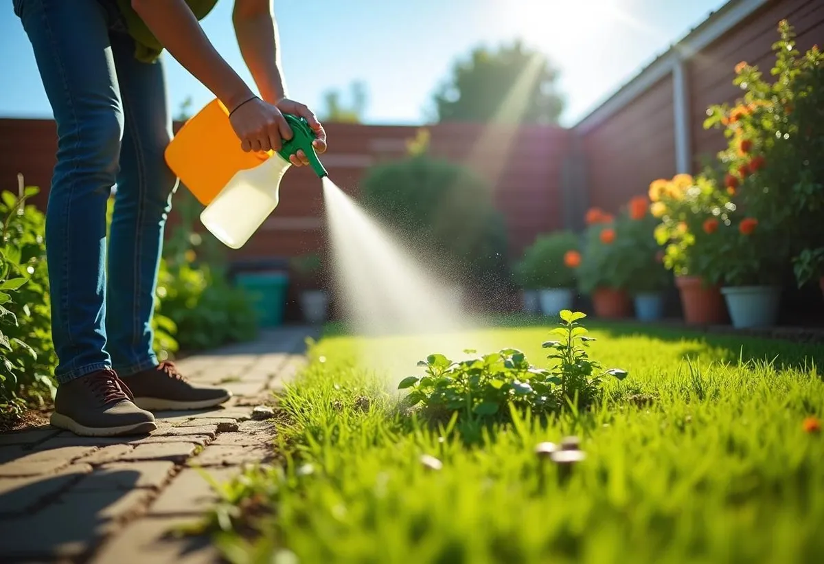 Unkraut im Garten effektiv bekämpfen — Spülmittel als Geheimwaffe