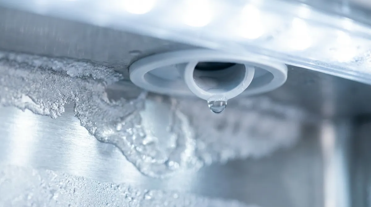 Das kleine Ablassloch im Gefrierfach — viel wichtiger, als man denkt