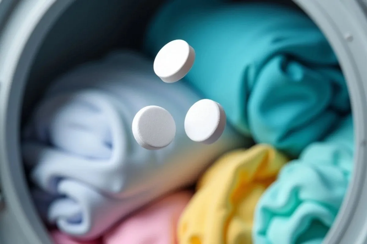 Schneeweiße Wäsche mit einem Haushalts-Trick: Aspirin