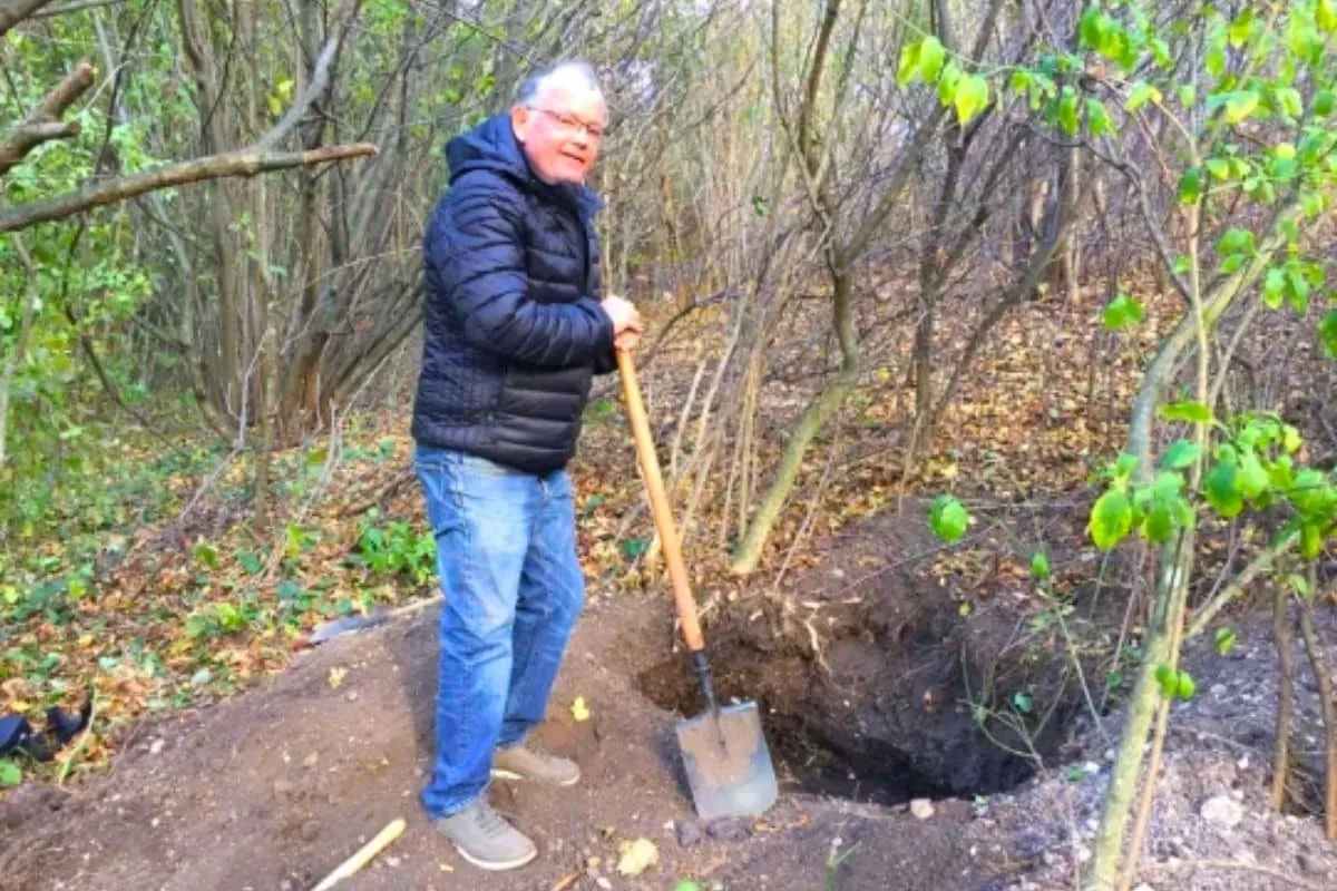 Ein vergrabenes Erbe am Rande des Krieges