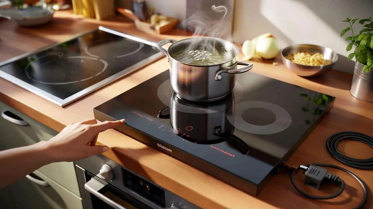 Küchenrevolution: Silvercrests mobile Induktionsplatte